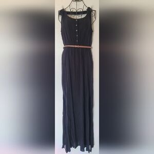 Forever 21 Basic Black Dress with side slits​​​